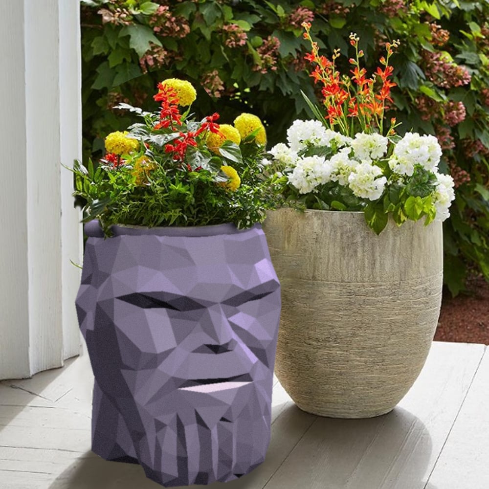 Thanos Flower Pot - Low poly
