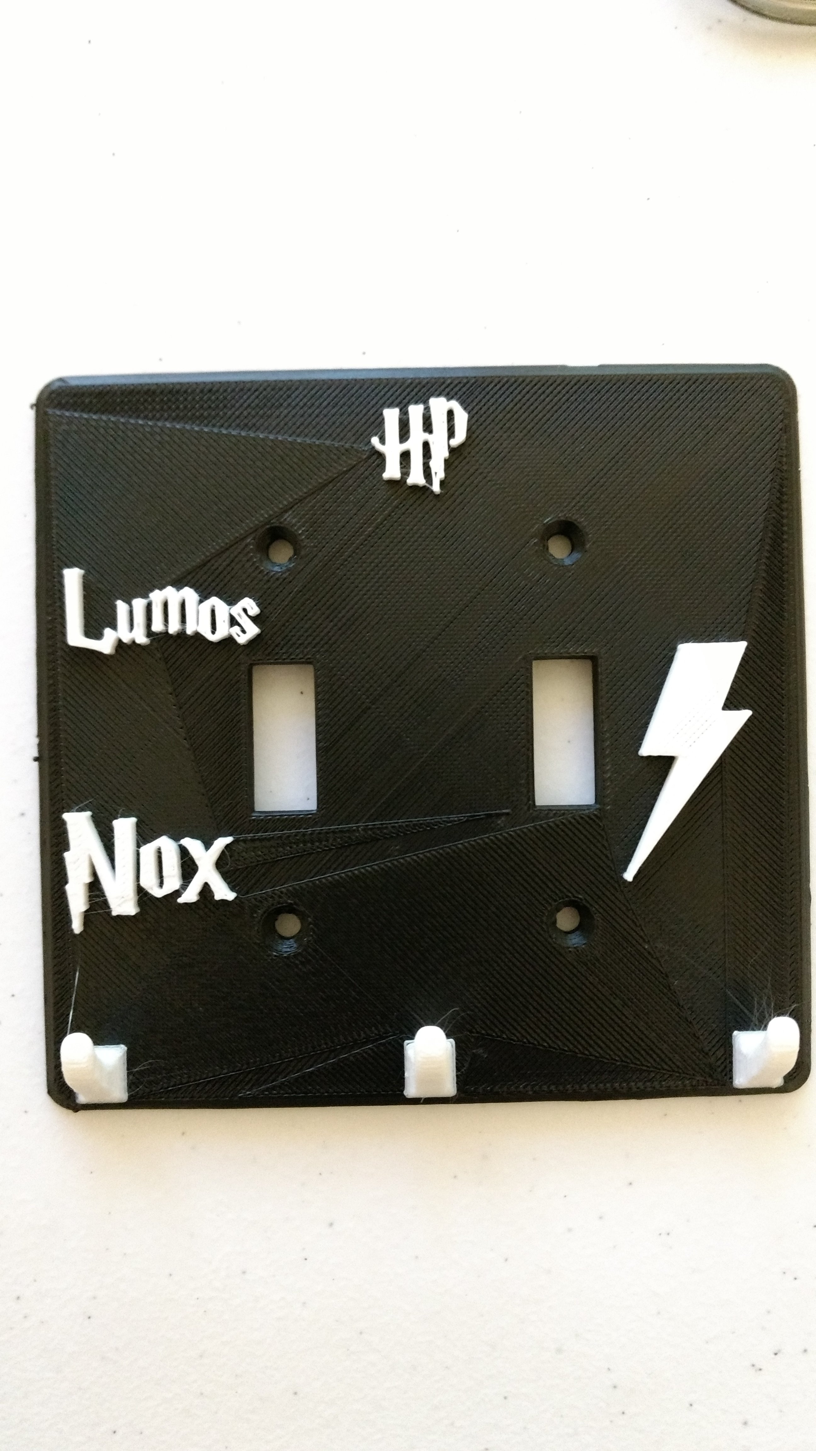 Harry Potter Double Light Switch Cover