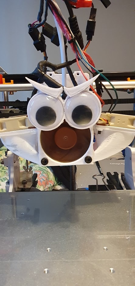 Angry face for 40mm fan