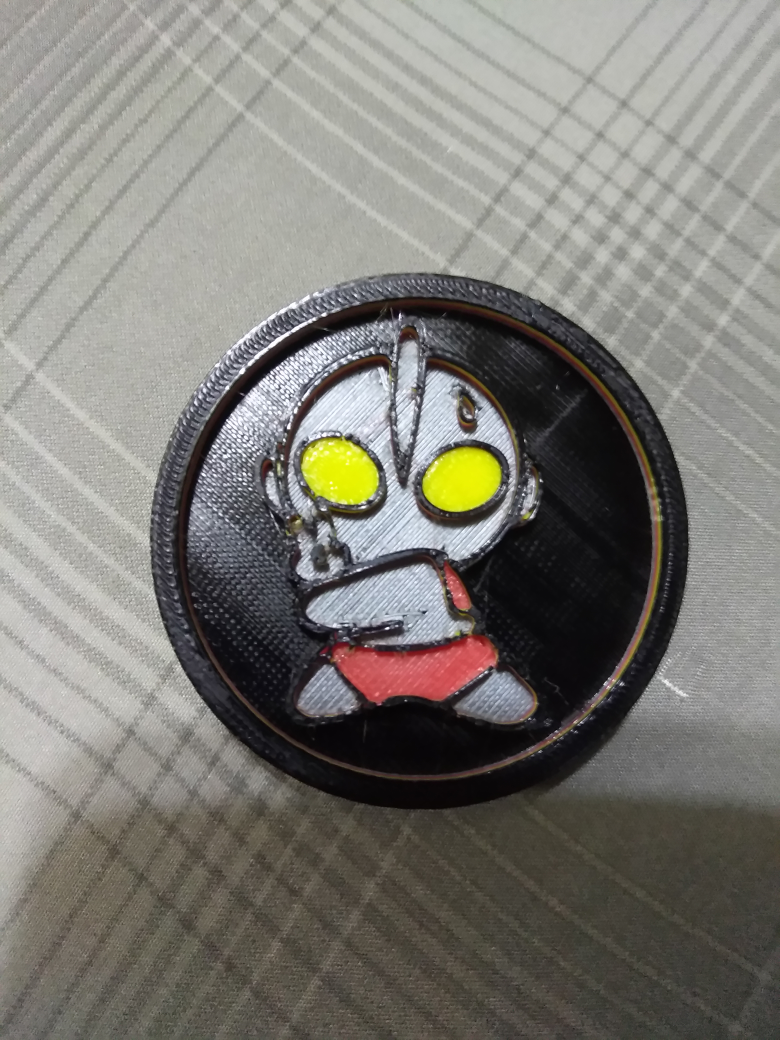 Ultraman Hayata-Prusa MK3 Extruder Visualizer