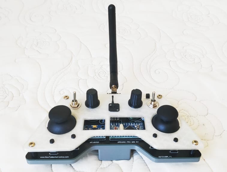 DIY Arduino RC Transmitter - Cover