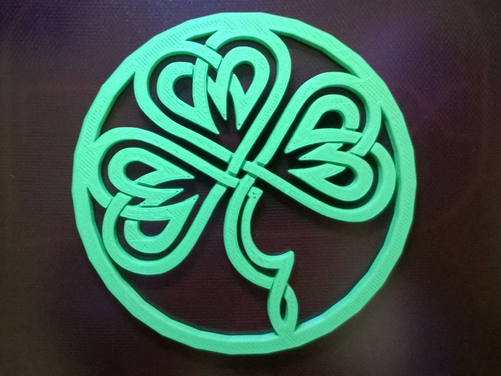 Celtic Clover Coaster