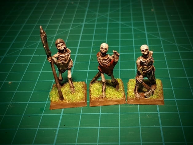 Image of Skeletons! 28mm (No supports needed)