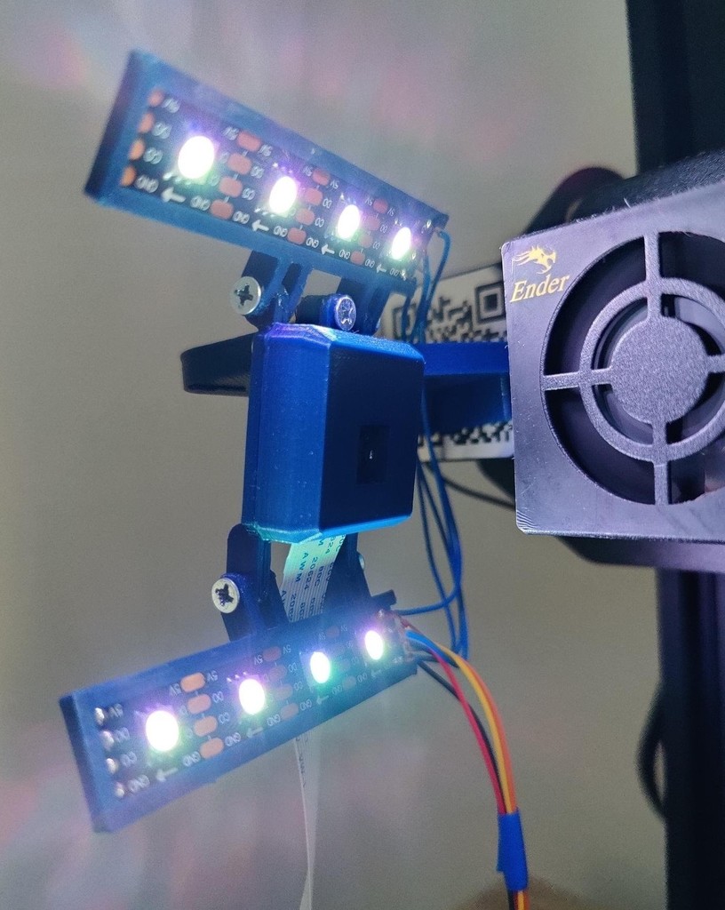 LED Holders for Ender3 Pi Cam Holder