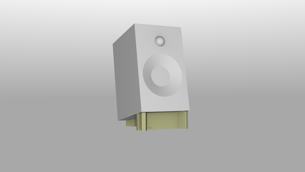 Desktop Studio Monitor Speaker Stand TR - Triangle - Travel Size