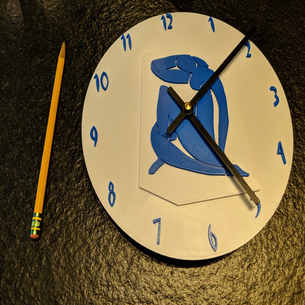 Matisse clock