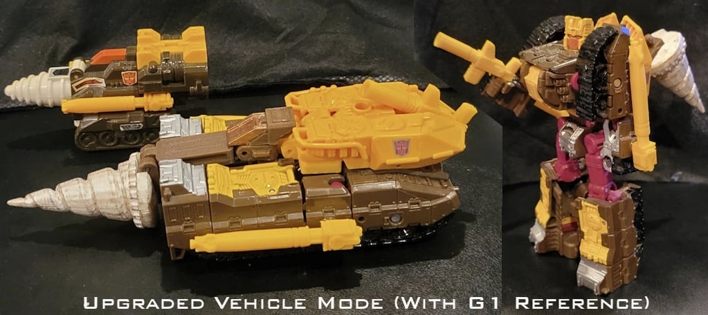 Combiner Wars Nosecone Weapons and Articulated Drill Attachment - Transformers