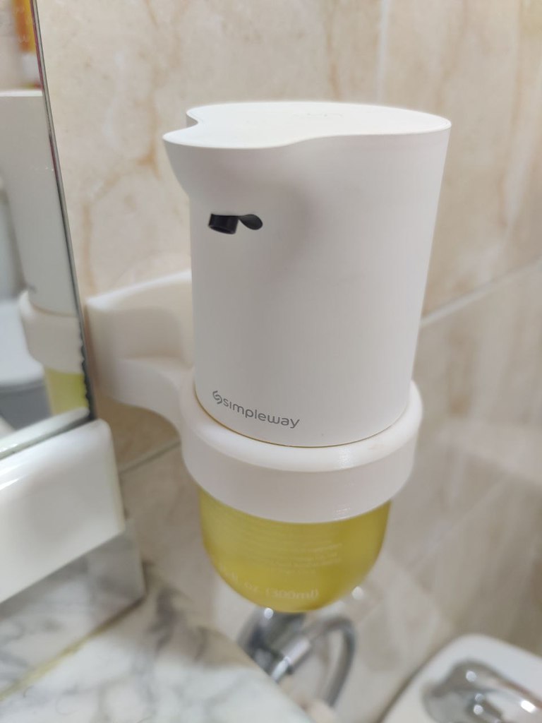 Wall mount for Simpleway automatic soap dispenser  - Soporte pared para jabonera automática Simpleway