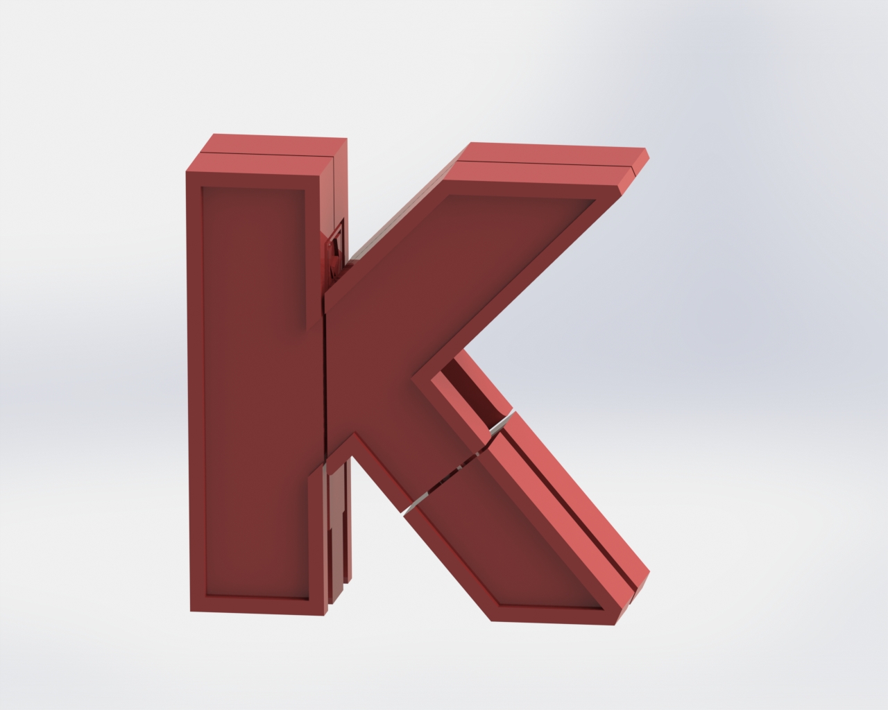 Alphabet Robot - K ver.2.0