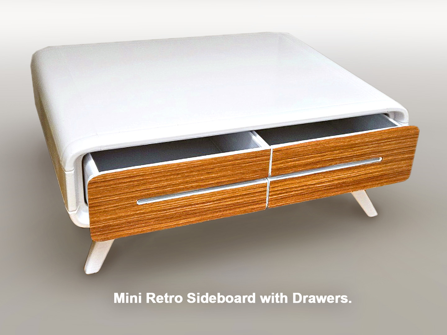 Mini Retro Sideboard with Drawers