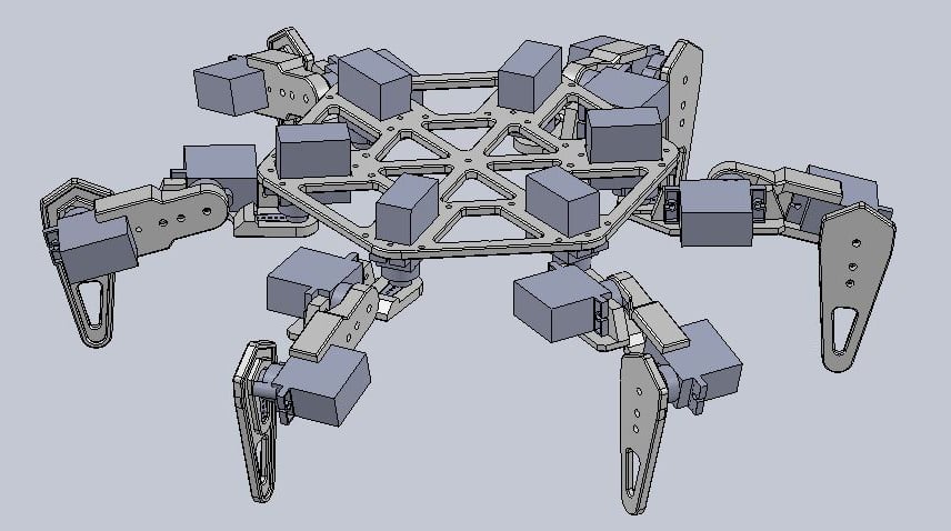 Bleuet Hexapod