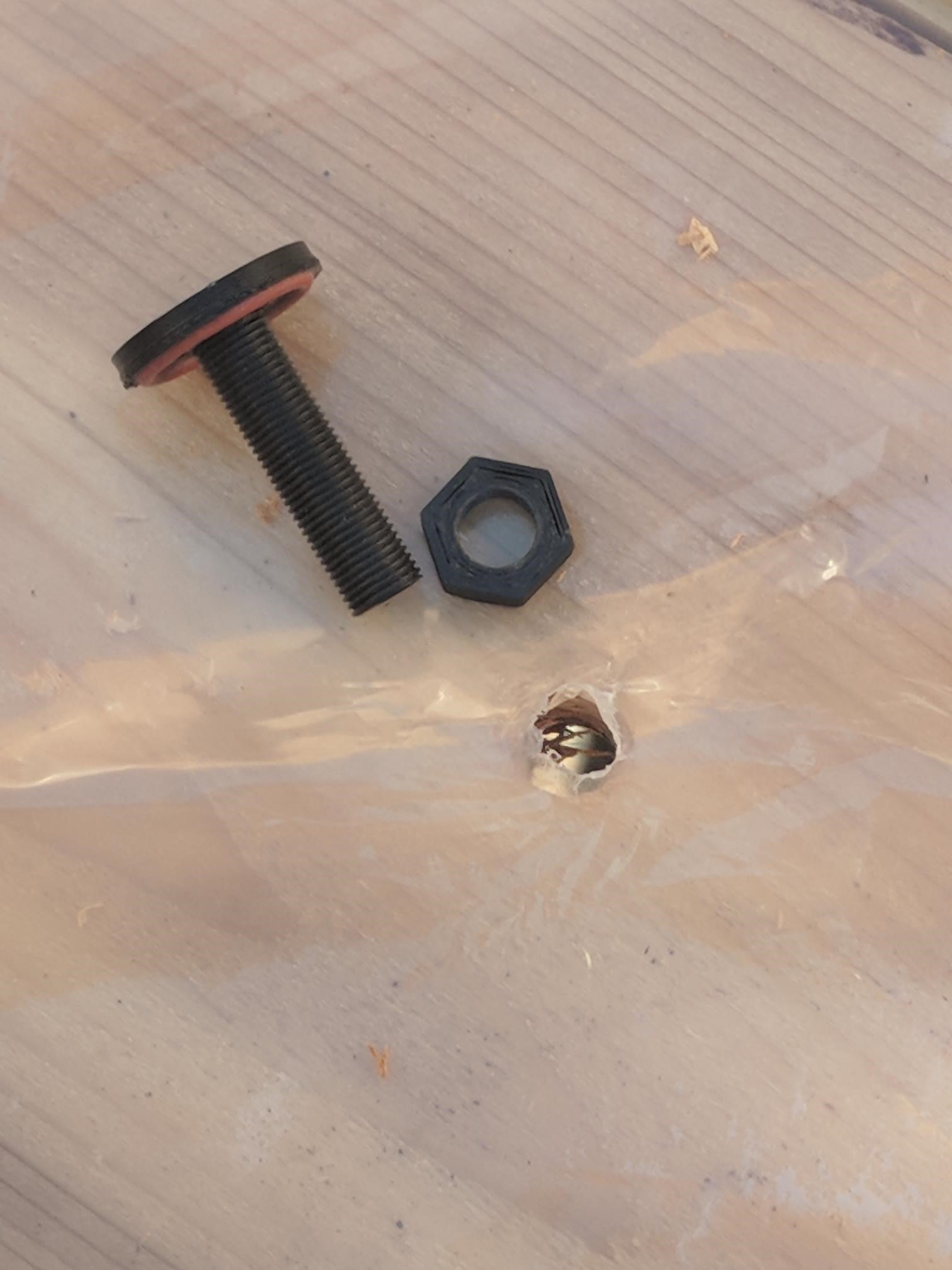 Garden Planter box drain