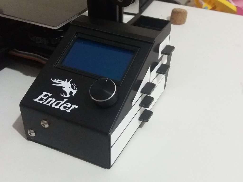 Ender 3 Pro toolbox (under screen)