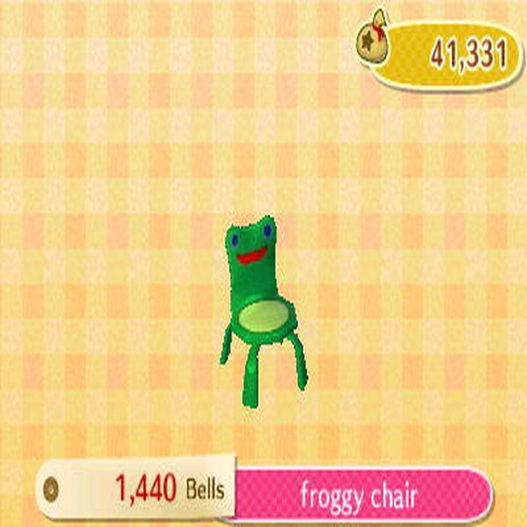 Froggy Chair (Animal Crossing)