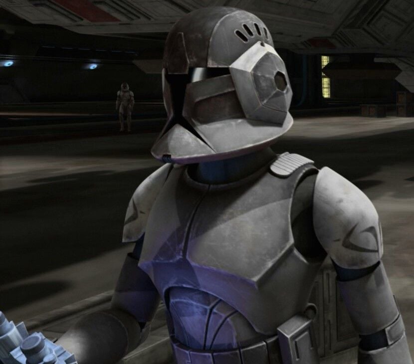 Stealth clone trooper helmet