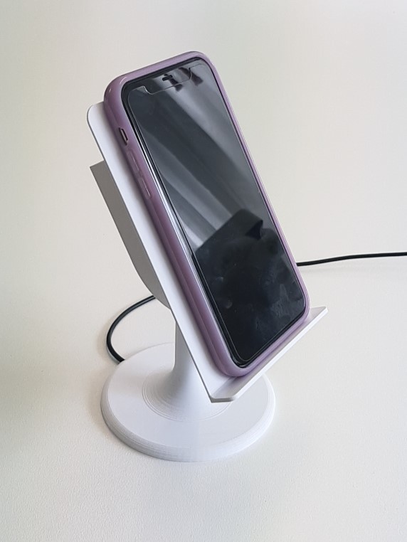 Wireless phone charger stand - IKEA Hack