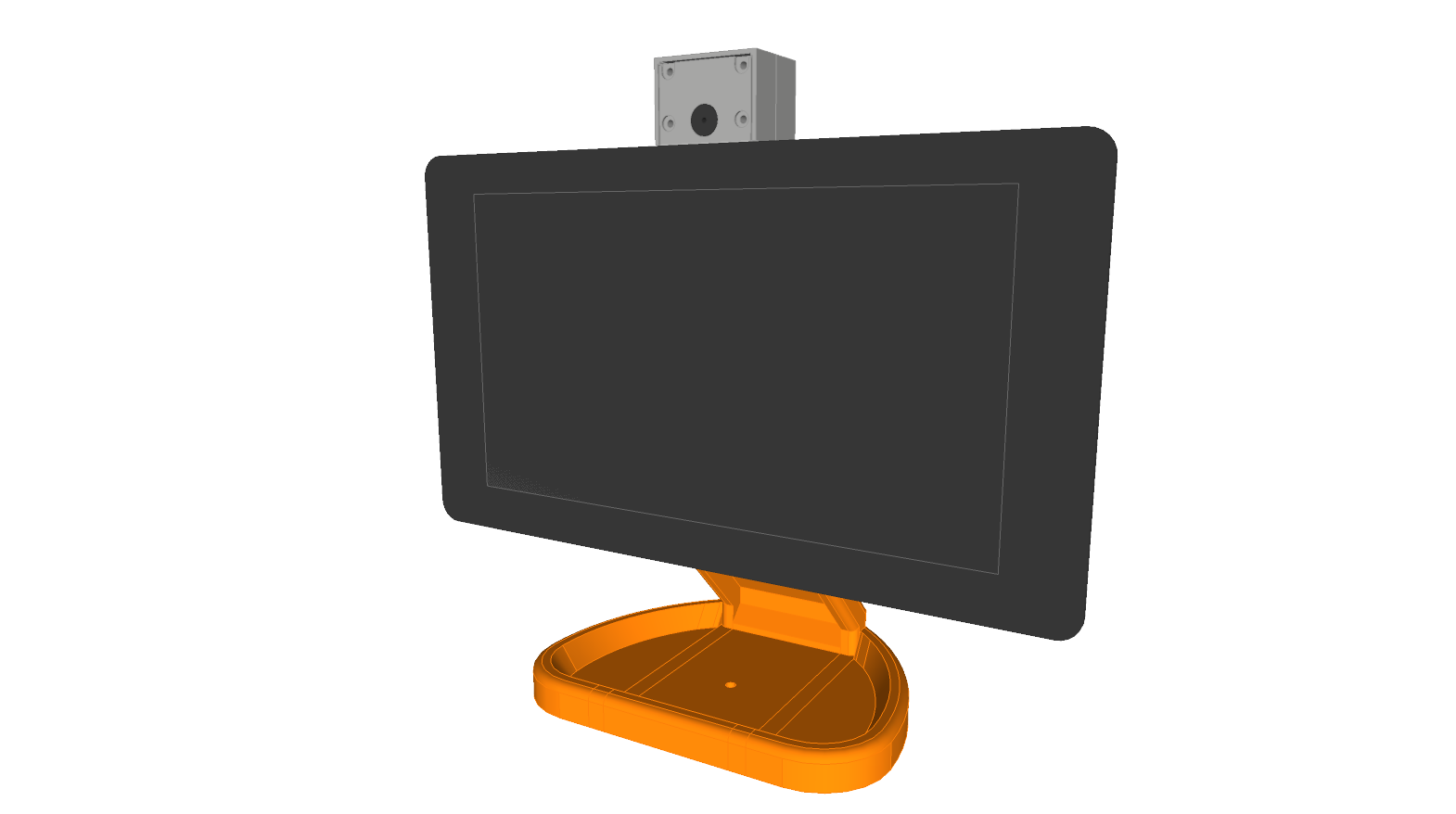 PiMac - Raspberry Pi 7 Inch Touch Screen Stand (with Camera)