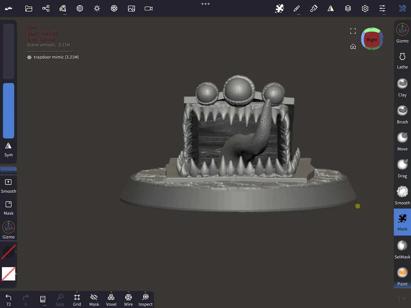 Miniatura 13 do modelo 3D Trapdoor Mimic Mini