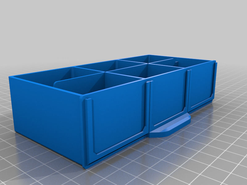 Drawer with 6 compartments