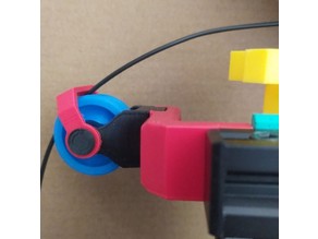 Filament guide - pulley V2 3D model