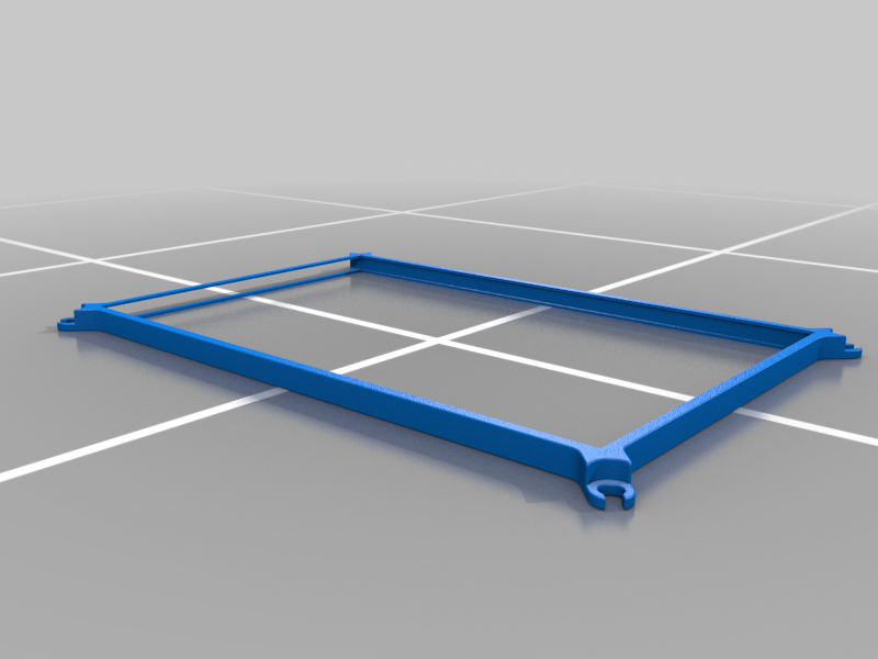 Fusion 360 parametric litho frame for suction cup to window