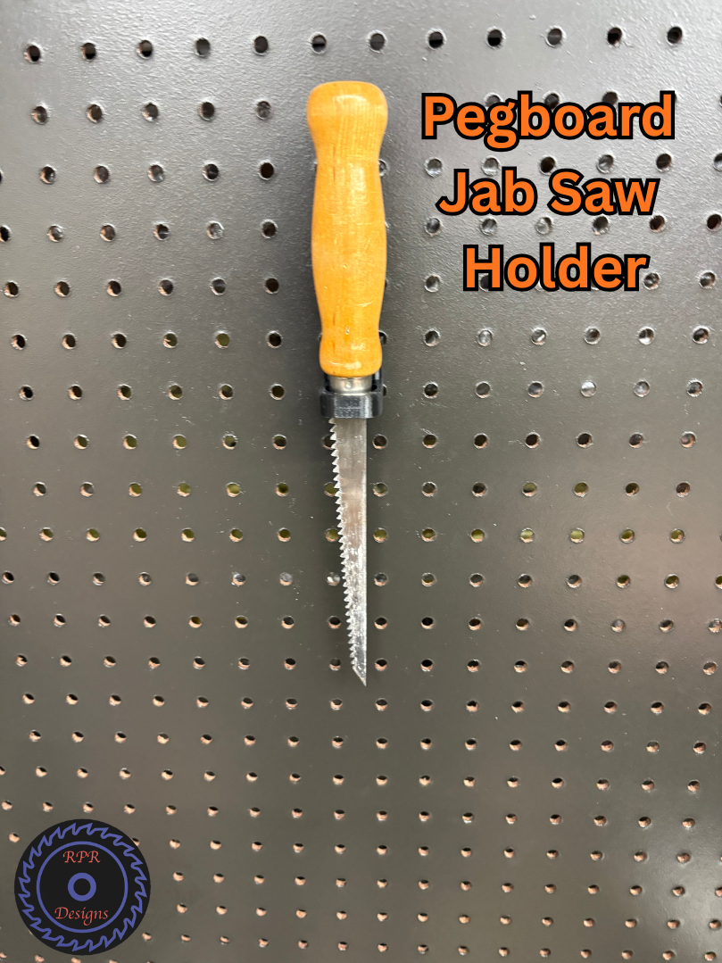 Pegboard Jab Saw Holder