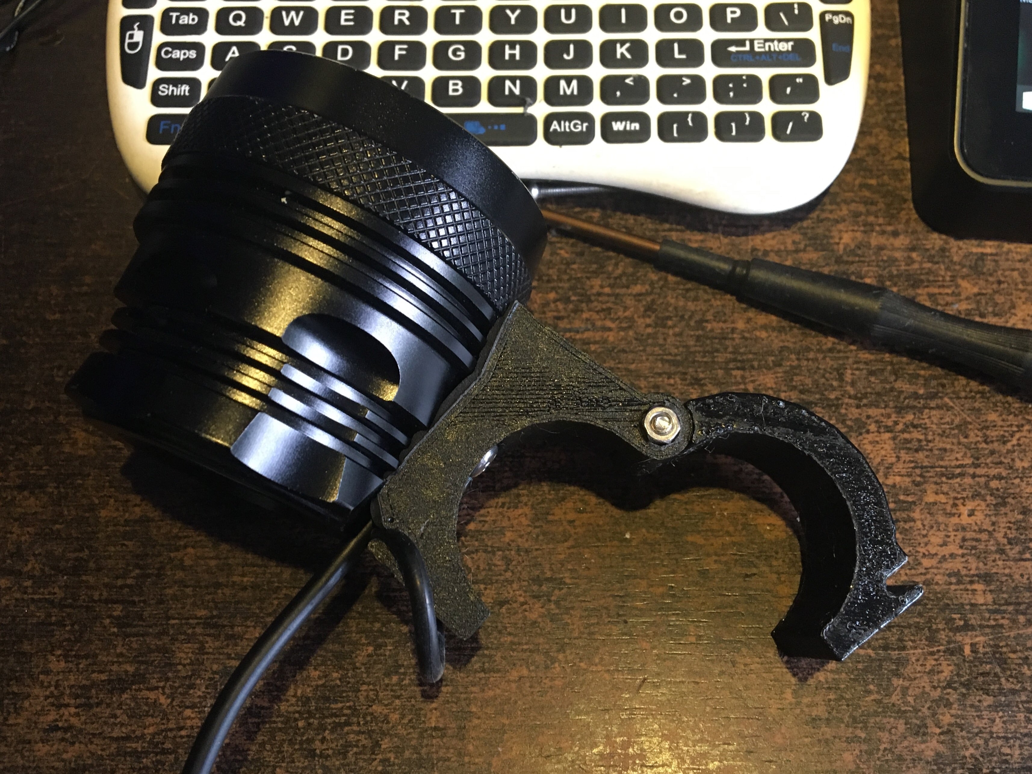Bike / Bicycle Mount for LED Flashlight