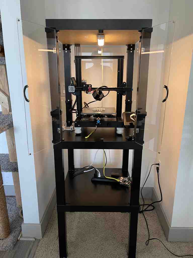 Ender 3 V2 Ikea Lack 3D Printer Enclosure