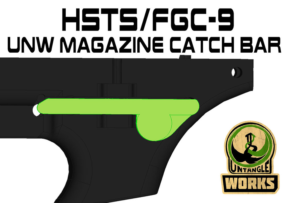 HSTS / FGC-9 (MKI/MKII) UNW Magazine Catch Bar  