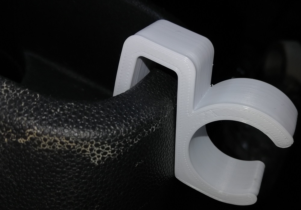 Corsa D Cupholder hook for 28mm tube/Belkin phone holder