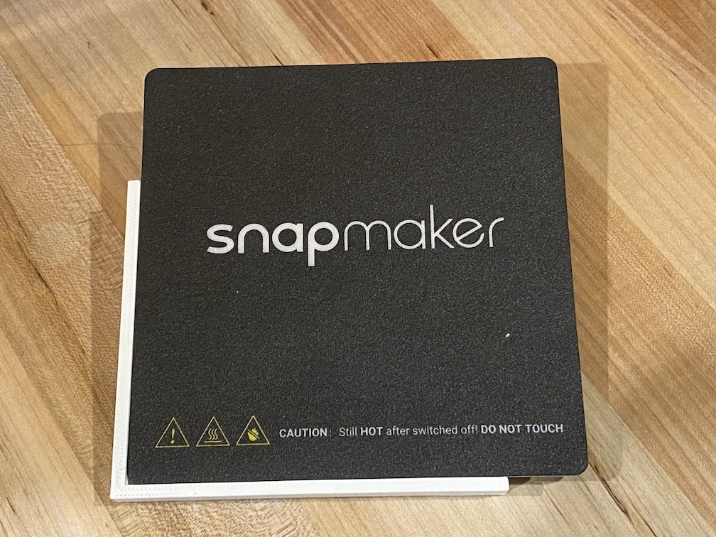 Snapmaker Print Bed Sticker Alignment Plate