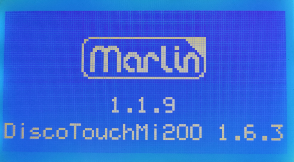 Marlin 1.1.9 pour Dagoma DiscoEasy 200 + Touch-Mi 