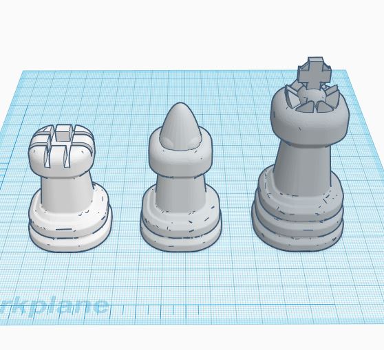 Puzzle Chess Men & Checkers - Remix