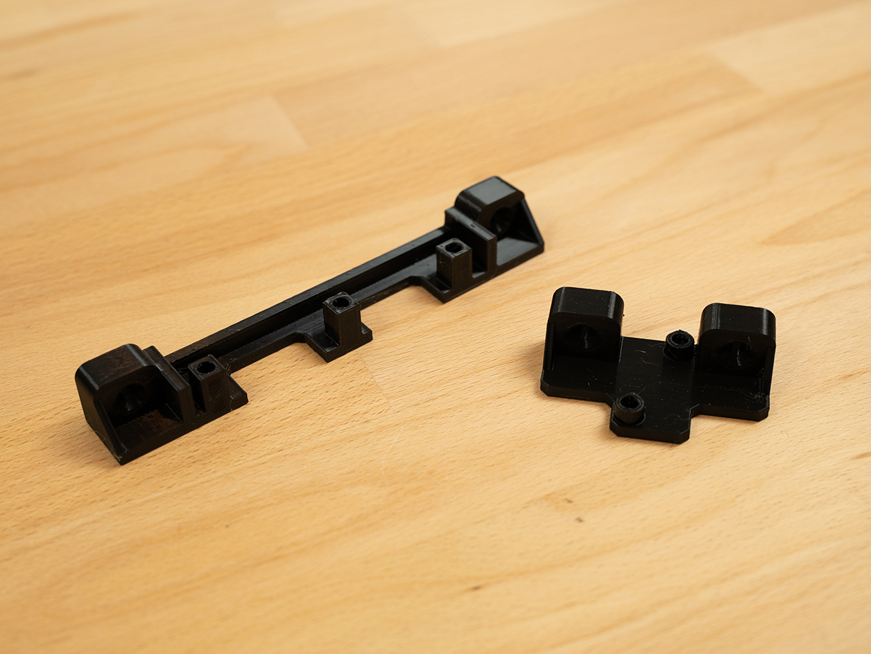 Smart Mirror Mounting Bracket for pushbutton and IR sensor
