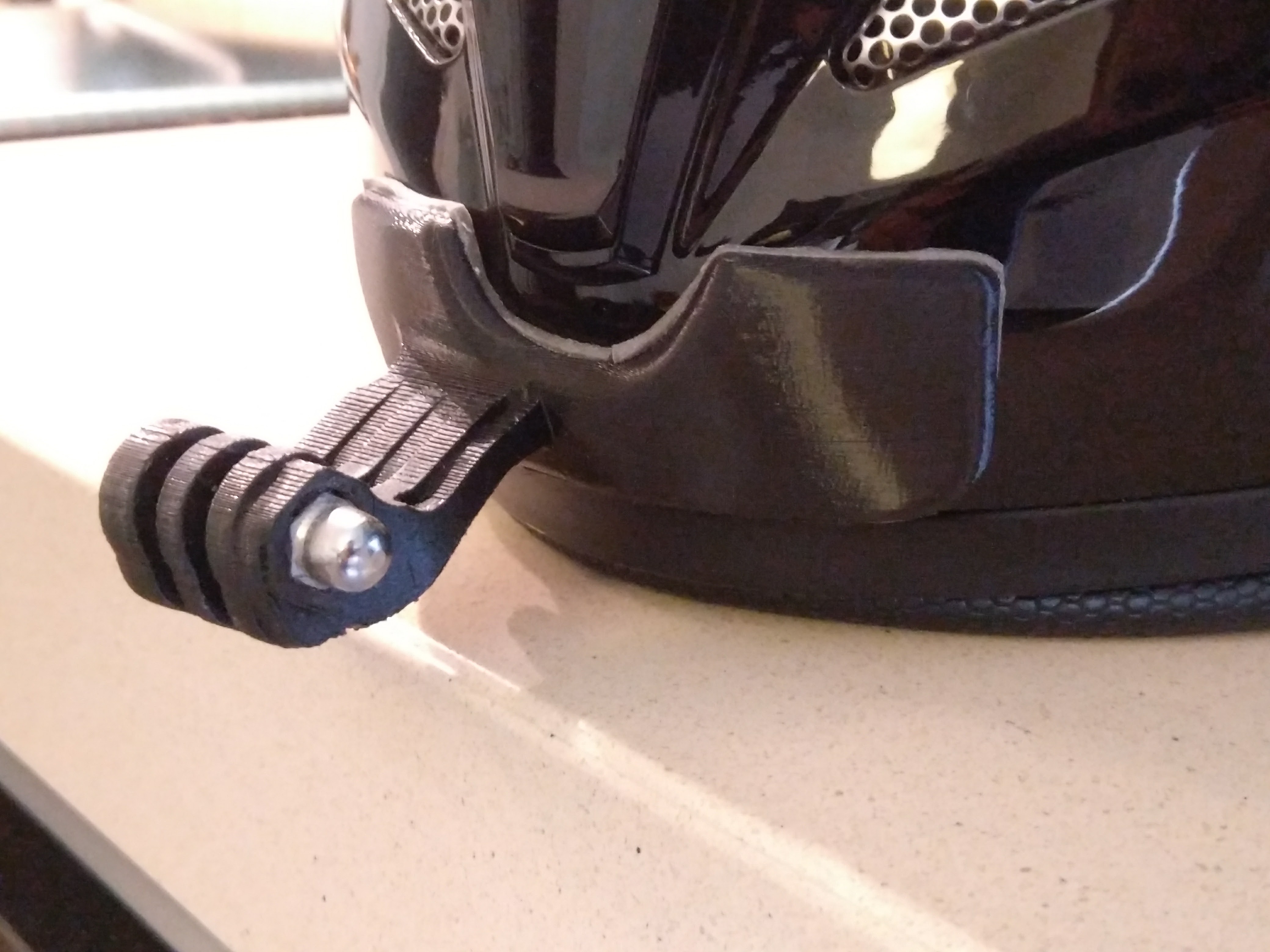 Makes Of Hjc Rpha 10 Plus And 11 Gopro Helmet Jaw Mount By Loading27 Thingiverse