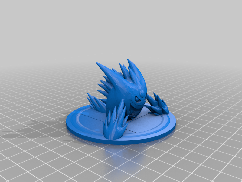 Mega Gengar Amiibo (FDM friendly)