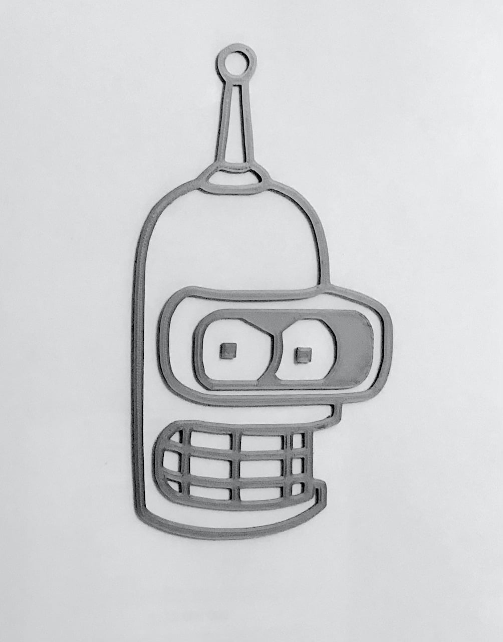 Bender 2D Wall Art Futurama
