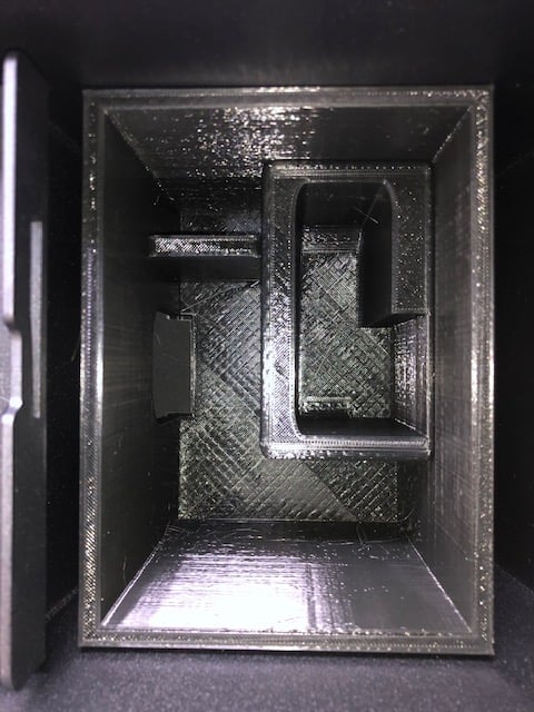 3rd Gen Tacoma console insert with pistol holder