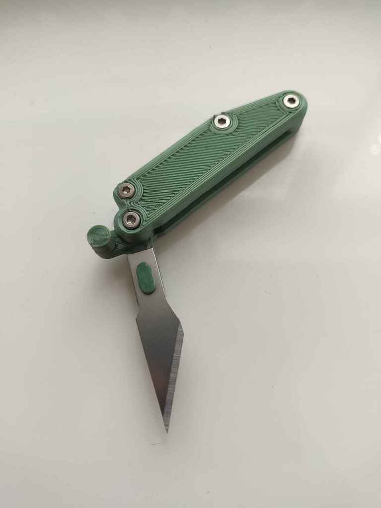 Scalpel folding knife