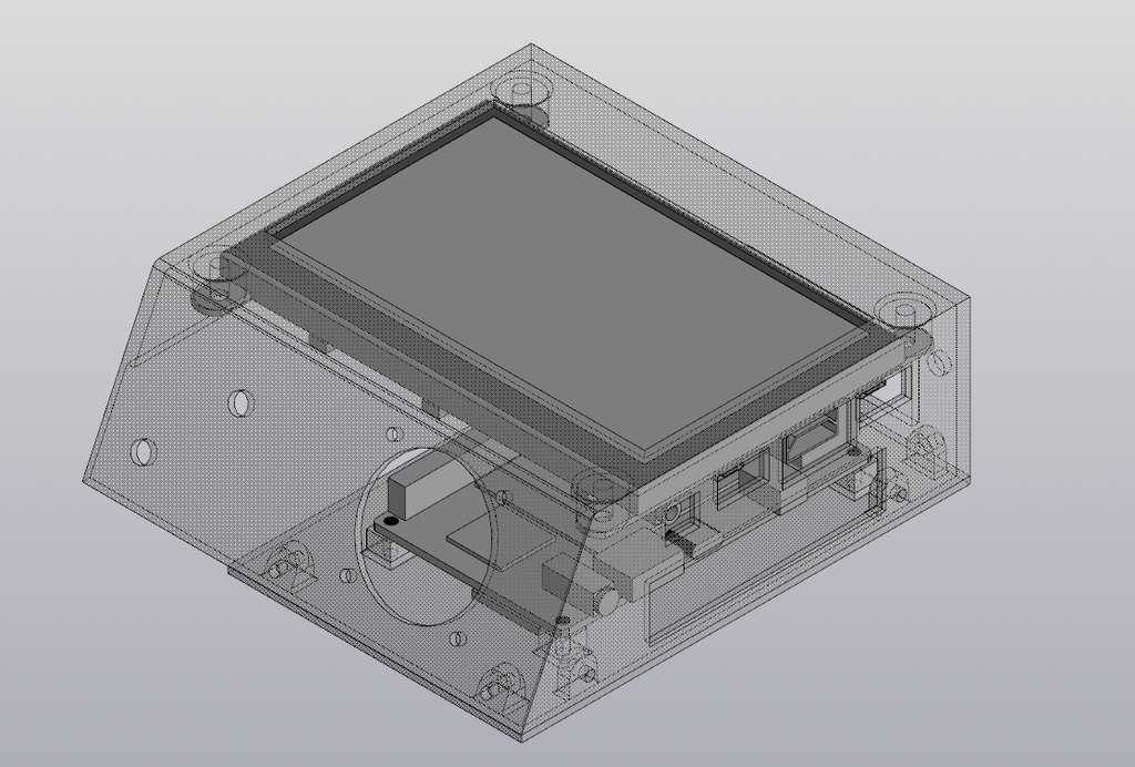Orange Pi 4 lts 5 inch Display Box for Ender 3