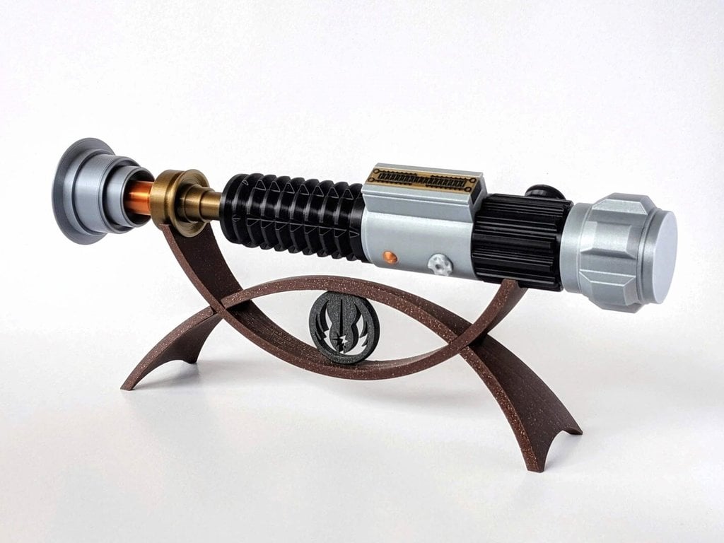 Wooden Lightsaber Display Stand