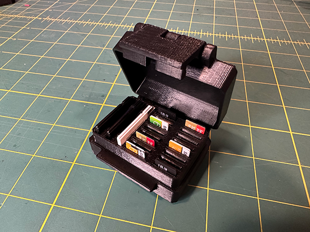 Print-In-Place SD Card Box