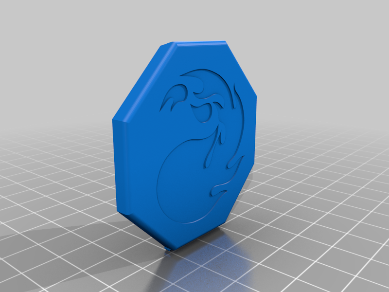 Customisable magnets for deck boxes