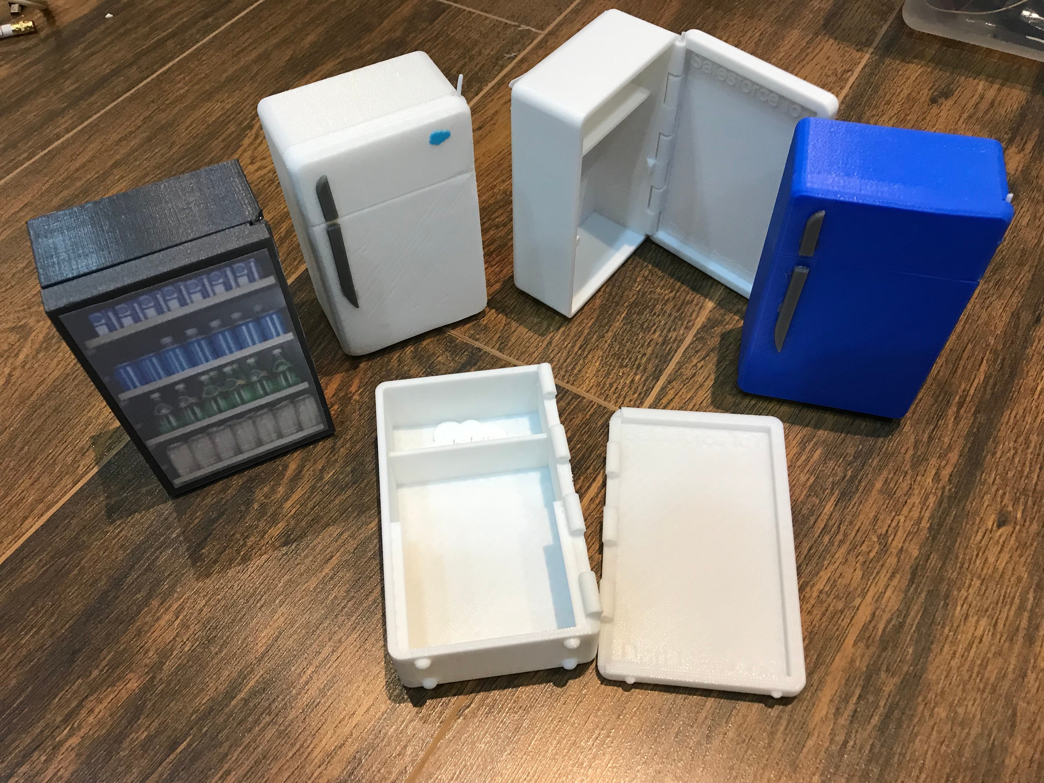Model Fridge for Salesforce IoT Electric Imp Developer Board
