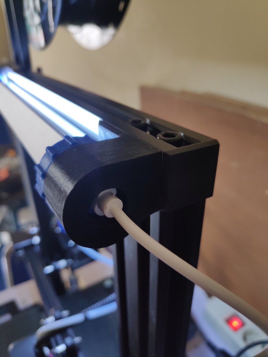 Ender 3 v2 Adjustable Led Bar Light Holder