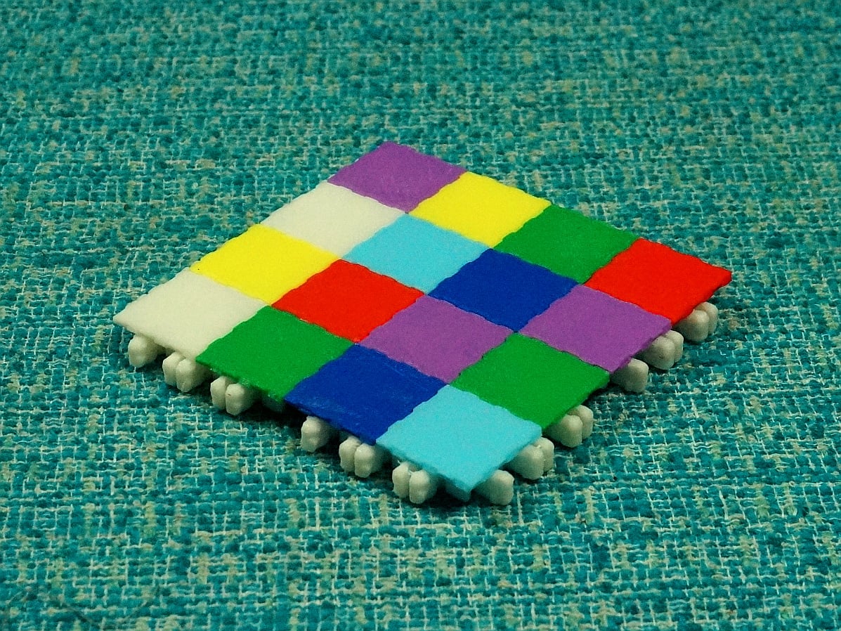 BuckleTiles Master Set, for use with BuckleBoards, the Open Source Building Block