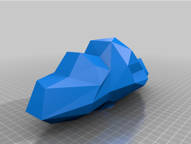 Nuage Lumineux Low Poly