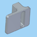 Shower Glass Handle 3D model
