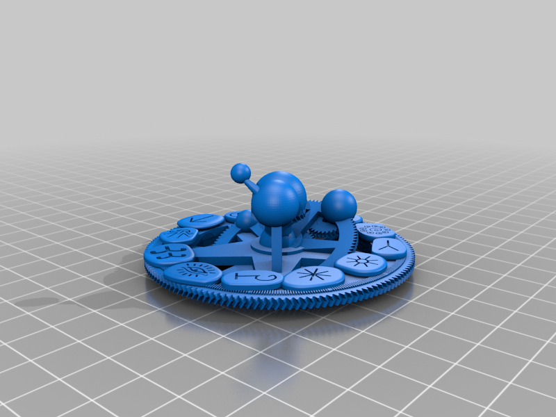 Fantasy Orrery for 27mm scale Tabletop