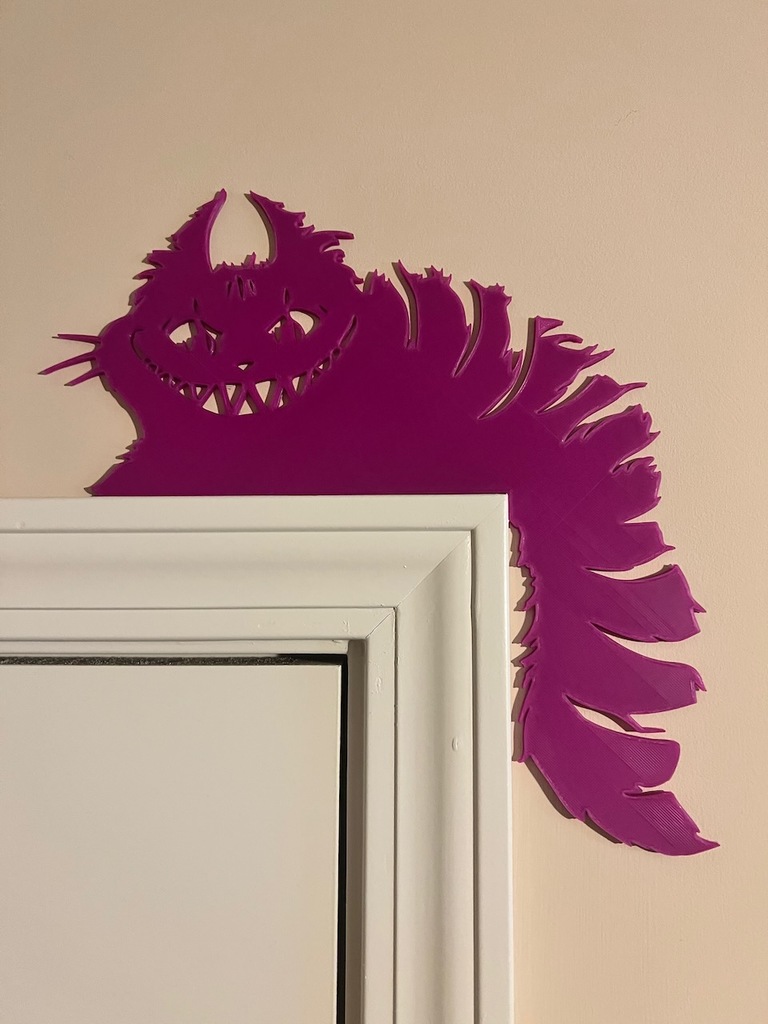 Cheshire Cat Door Hanger